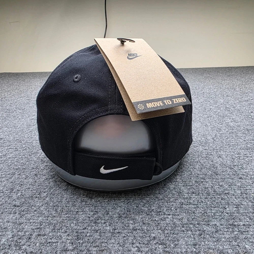 Nike Club Structured OG Flame Cap Black M/L IH9258-010, NWT Adjustable